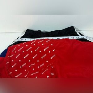 Nike Women's Dri-Fit Red White and Black Running Shorts Size